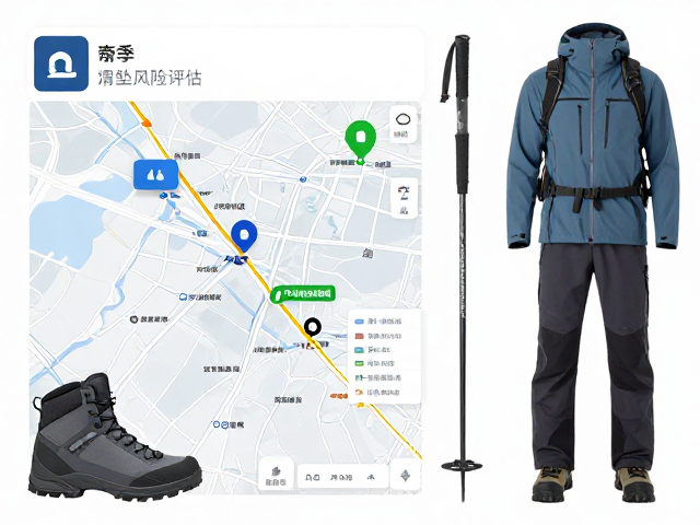 冬季徒步装备配置与防滑辅助