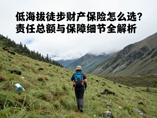 低海拔徒步财产保险怎么选?责任限额与保障细节全解析