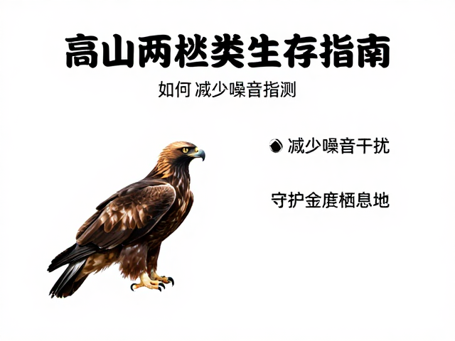 高山两栖类生存指南,如何减少噪音干扰,守护金雕栖息地