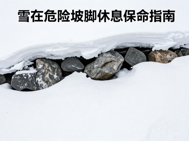 雪层空响落石塌前预兆?不在危险坡脚休息保命指南