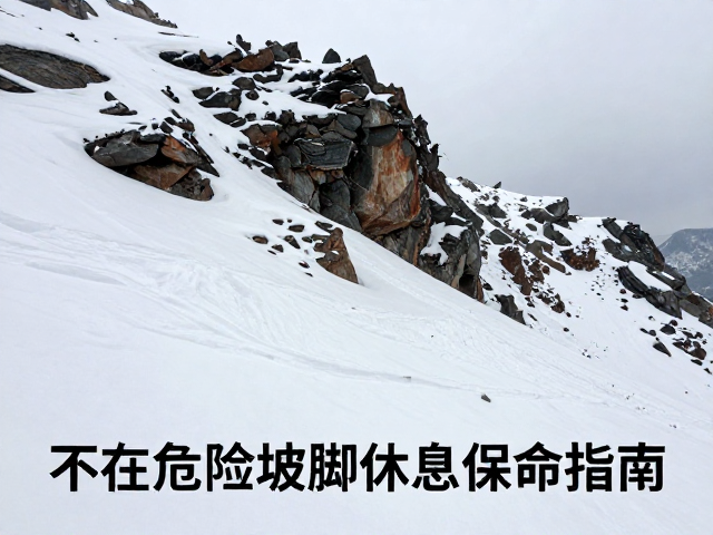危险坡脚的环境风险识别