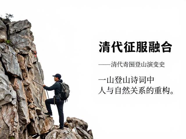 从征服到融合:登山诗词中人与自然关系的重构
