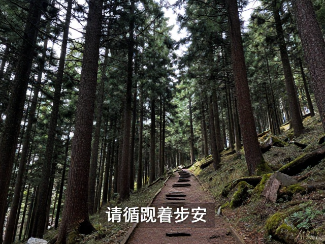 高山针叶林区徒步的核心安全规范