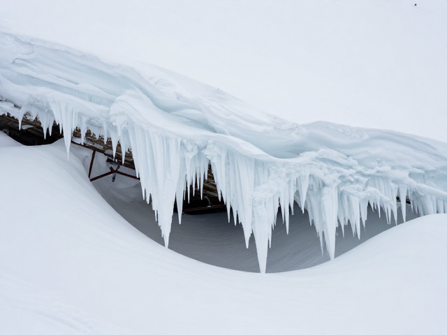 雪层坍塌前兆与天气预警,避开雪檐下方确保滑雪安全