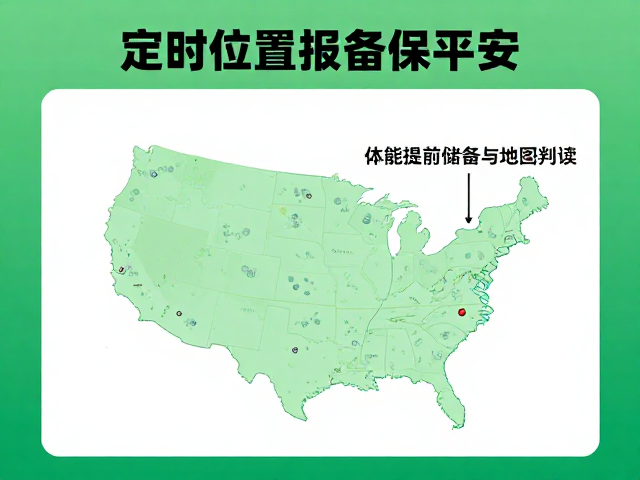 户外安全指南:定时位置报备保平安
