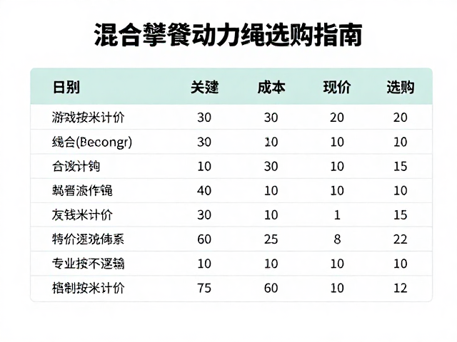 专业绳索按米计价,混合攀登动力绳选购指南与流量趋势