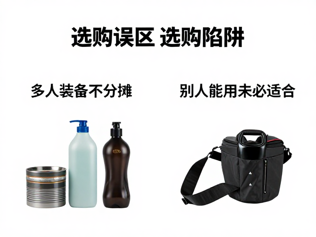 选购误区,多人装备不分摊,别人能用未必适合