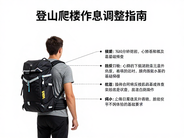 登山前自测评估,负重爬楼与作息调整指南