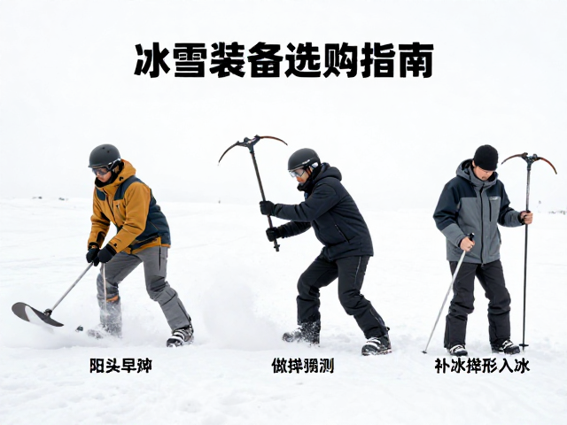 挥镐入冰技术:动作分解与安全要点