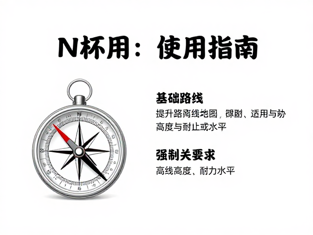 指南针使用指南，提升路线高度与耐力水平的户外生存技巧