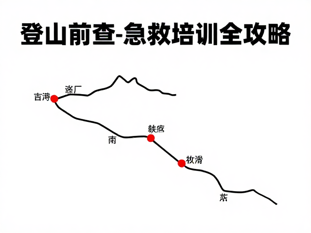 登山前必查，路线评估、鞋履防滑与急救培训全攻略