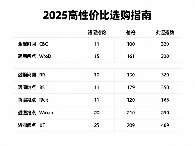 选购时的参数核验与避坑要点
