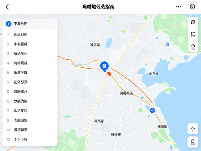 离线地图下载指南,实时轨迹记录与自动下降预警