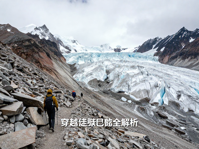 穿越冰川地貌与碎石坡垭口,高难度徒步路线全解析