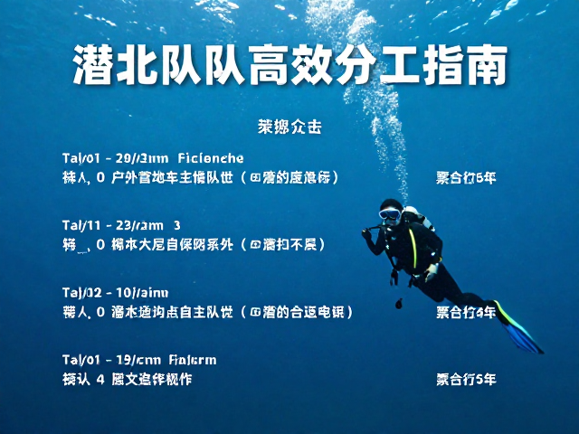 户外营地队伍高效分工指南:角色定义与协作机制