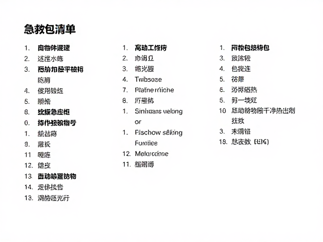 户外团队急救包清单与间距控制预案,保障队伍安全高效出行