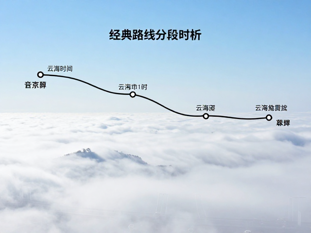 经典路线分段行程,云海观景最佳时间与攻略