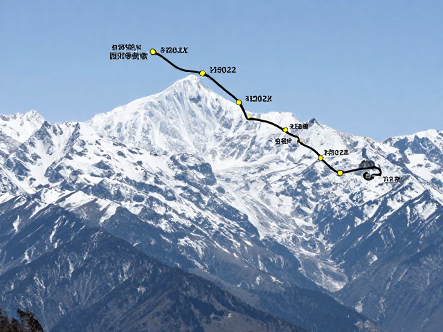 核心徒步线路解析与海拔数据参考