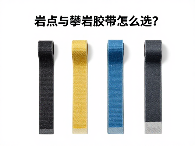 攀岩胶带的材质特性与功能差异