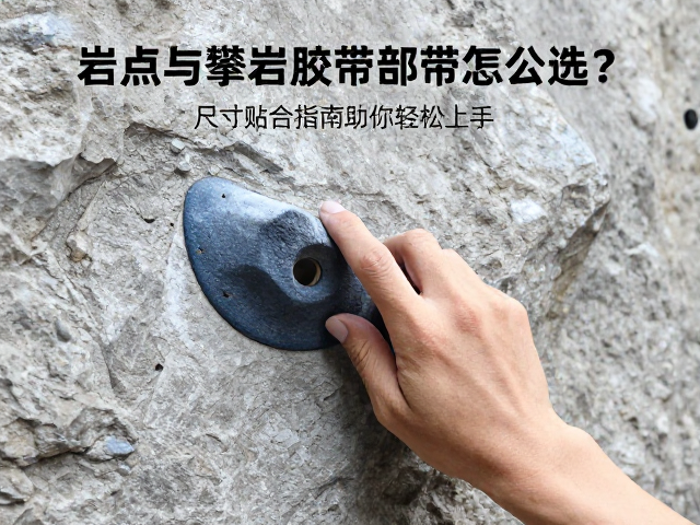 岩点与攀岩胶带怎么选？尺码贴合指南助你轻松上手