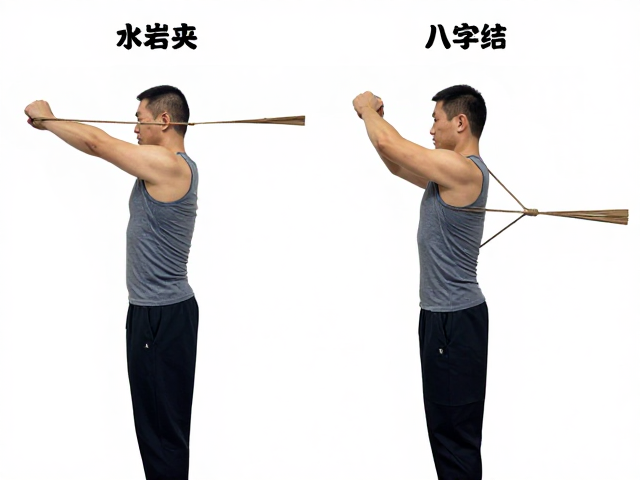 八字结绑法的标准制作与受力特性