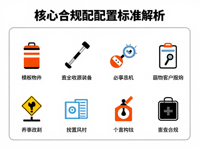 核心救援装备的合规配置标准解析