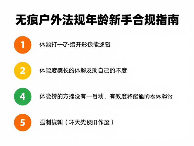 无痕户外法规与年龄体能限制,新手合规指南