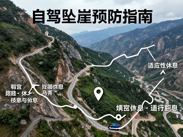 自驾坠崖预防指南,关键路段分享与适应性休息策略