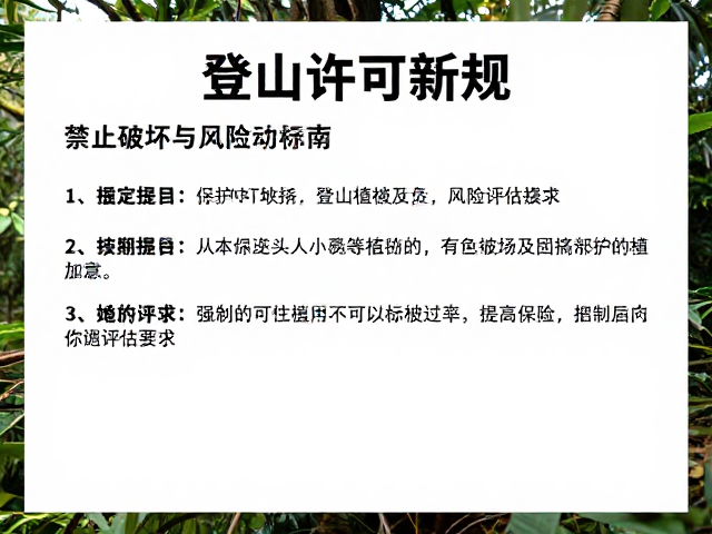 植被保护具体执行标准
