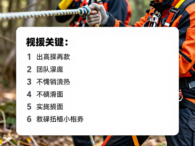 技术救援:绳索与破拆工具的专业应用