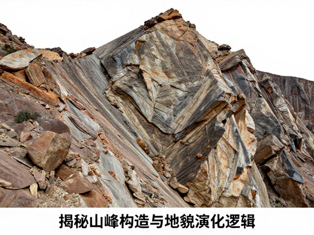 差异侵蚀塑造的山体不对称性