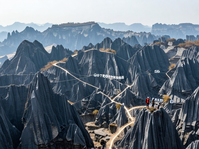 喀斯特山地徒步攻略,冰河地貌探秘与头盔安全指南
