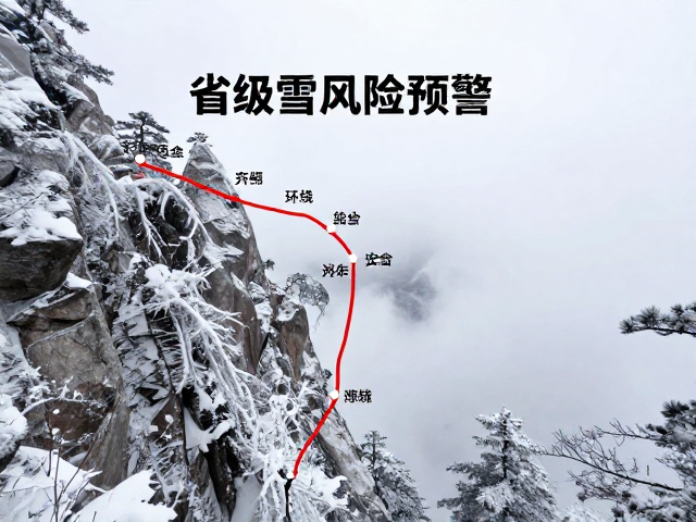 省级名山雪崩风险预警,环线穿越路线安全指南