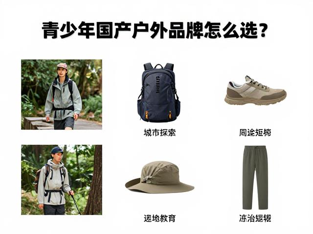青少年国产户外品牌怎么选?根据路线长度匹配装备攻略