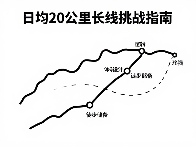 高级徒步路线,日均20公里长线挑战指南