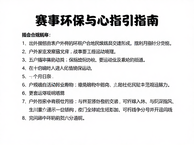 协会指引与合规运营规范
