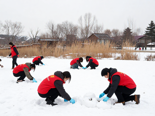 志愿行动：参与冰雪生态守护实践