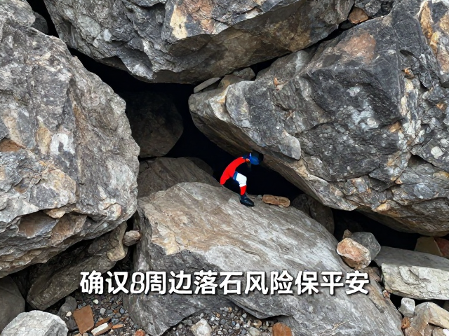 遇险如何发送求救信号?熟悉应急预案,确认周边落石风险保平安