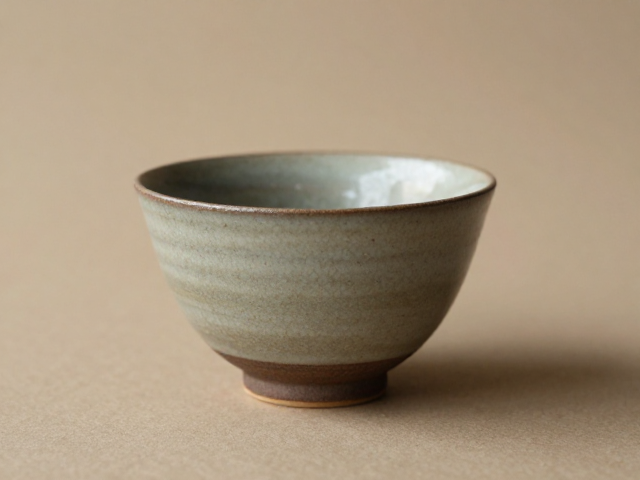 乡村陶瓷哑光釉茶杯,古朴质感与实用美学,打造指尖上的宁静时光