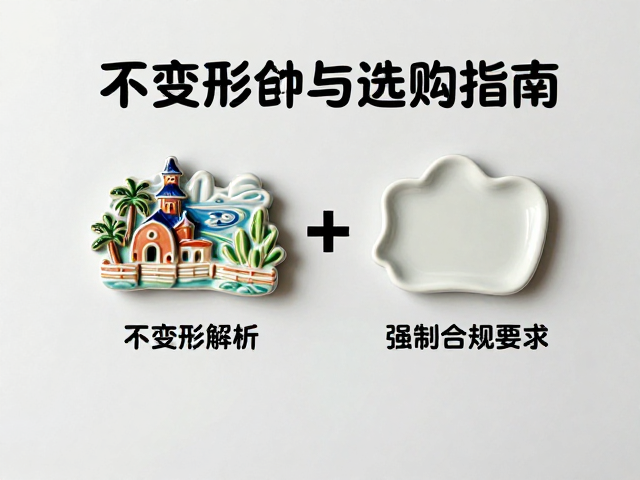 高颜值陶瓷冰箱贴旅游纪念,不变形工艺解析与选购指南