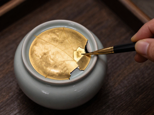 金缮修复vs传统锔瓷,破损拼接精准度大揭秘,修复艺术全解析