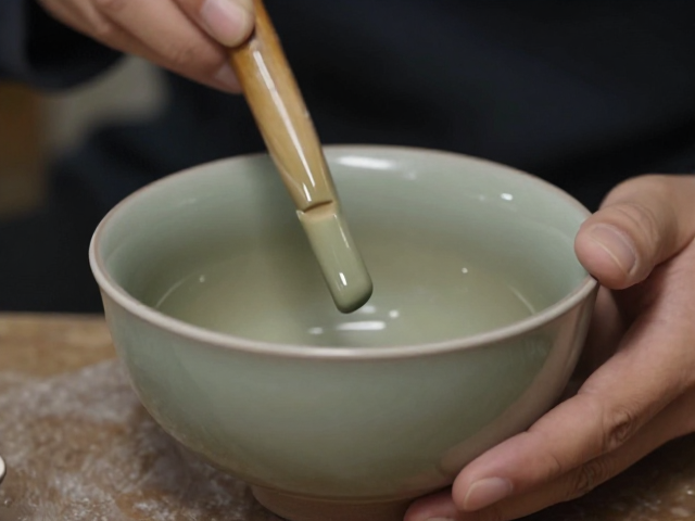 蘸釉手法与火候对古韵美学的塑造