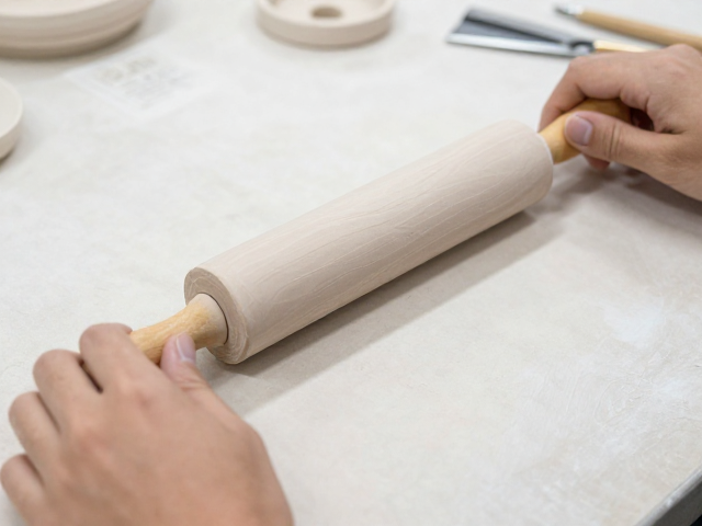 陶瓷创作工坊，擀泥杖与切割工具选购指南及技巧