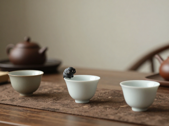 茶宠搭配与文人茶席,看杯口舒适度打造雅致茶境
