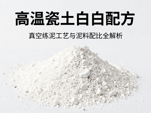 高温瓷土洁白配方的核心原料选择