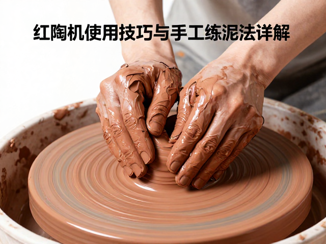手工练泥法:揉泥与切泥的艺术