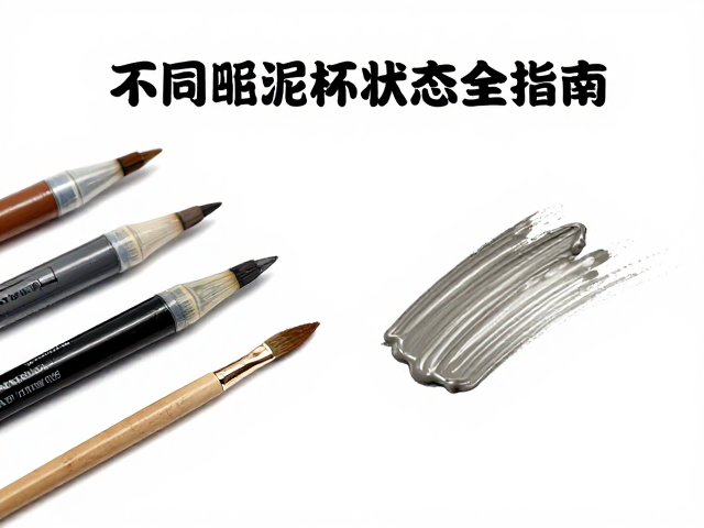 彩绘笔的材质特性与笔触表现差异