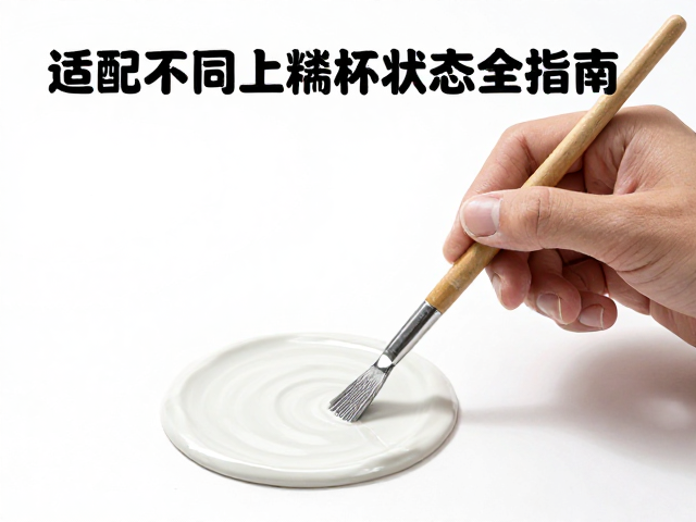 上釉工具的物理特性与施釉效果