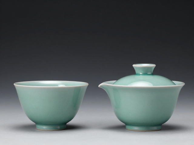 器型与釉色的从属关系：功夫茶具中的实用美学