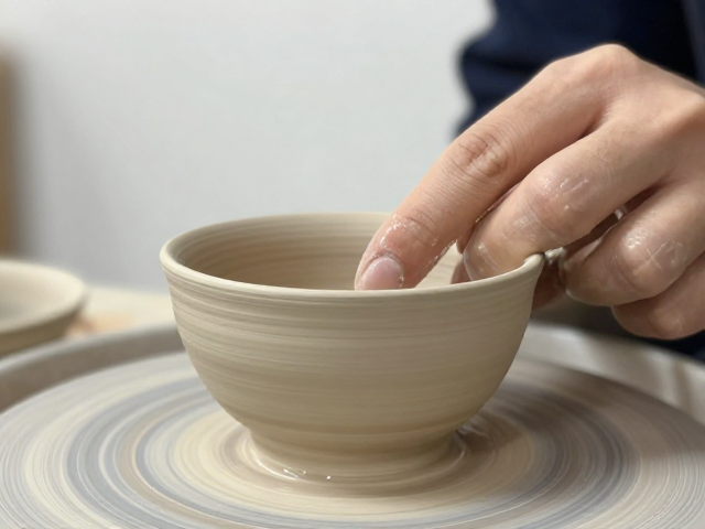 百元级手作茶杯,传统拉坯成型技艺,打造专属茶器